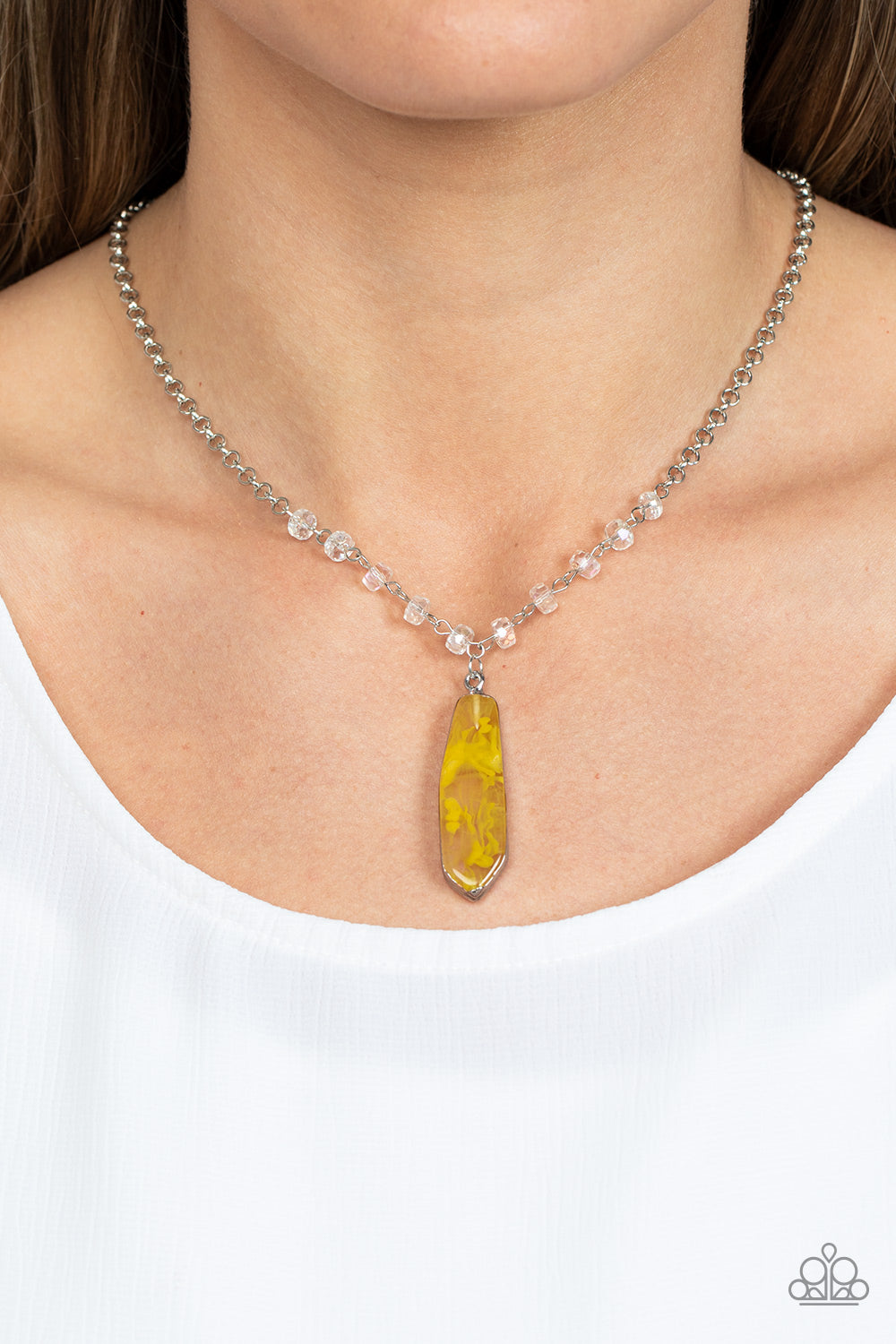 Magical Remedy - yellow - Paparazzi necklace