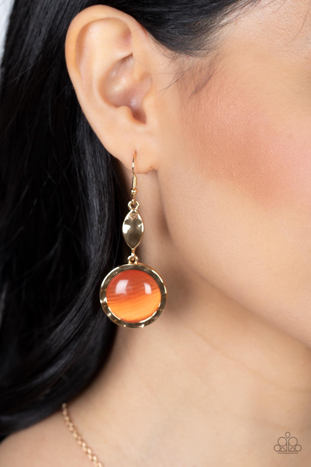 Magically Magnificent - orange - Paparazzi earrings