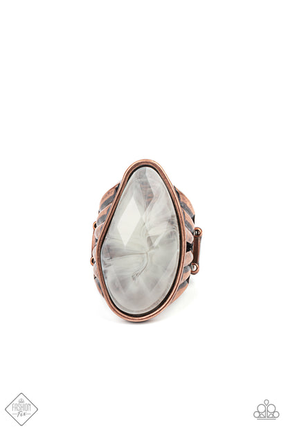 Magically Mystified - copper - Paparazzi ring