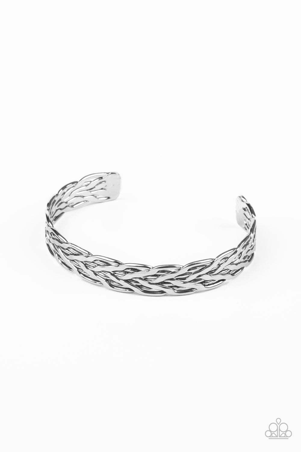 Magnetic Maven - silver - Paparazzi MENS bracelet