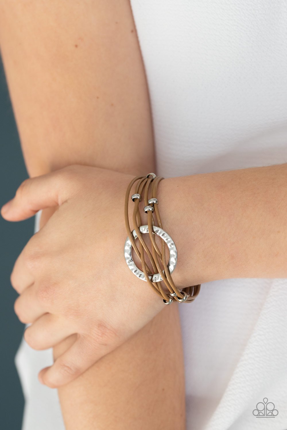 Magnetic Muse-brown-Paparazzi bracelet