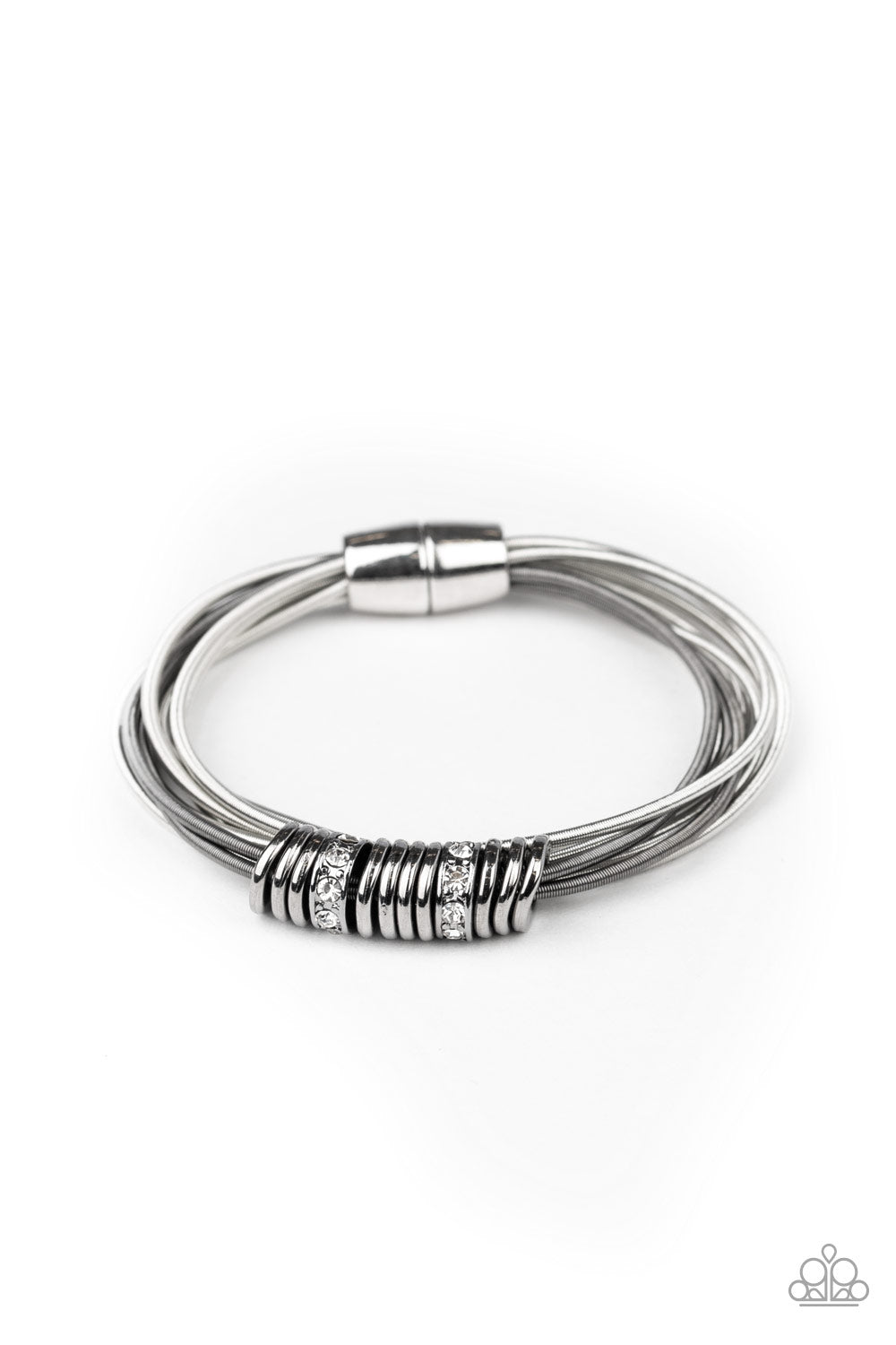 Magnetically Metro - multi - Paparazzi bracelet