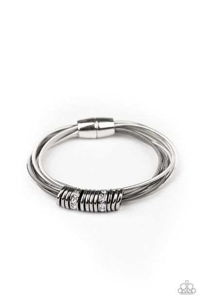Magnetically Metro - multi - Paparazzi bracelet