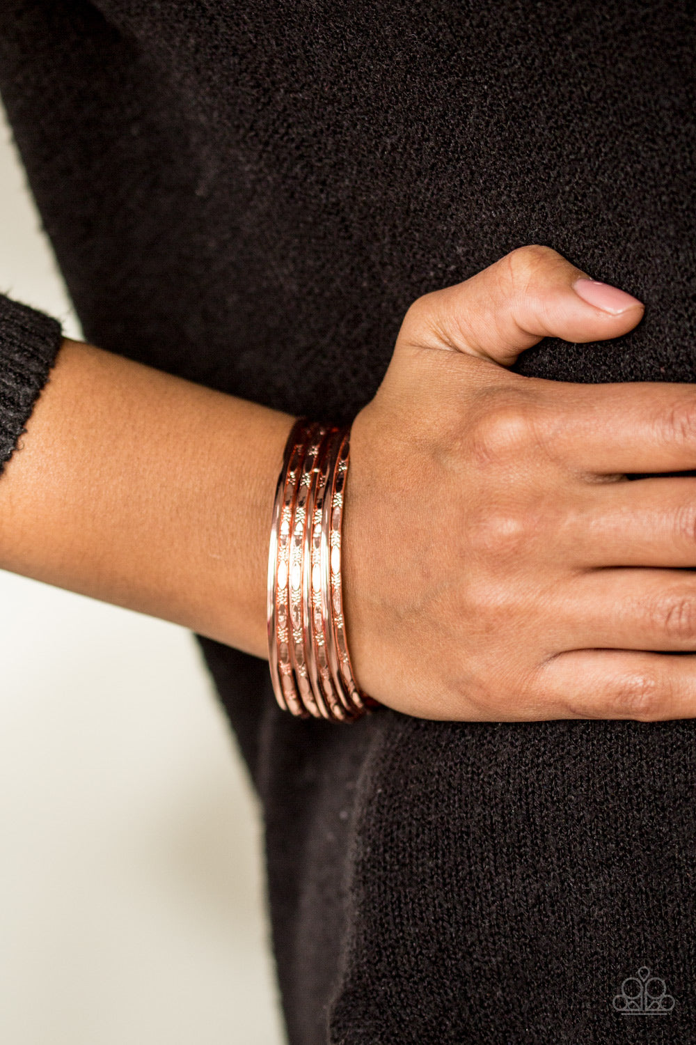 Magnificent Gleam - copper - Paparazzi bracelet