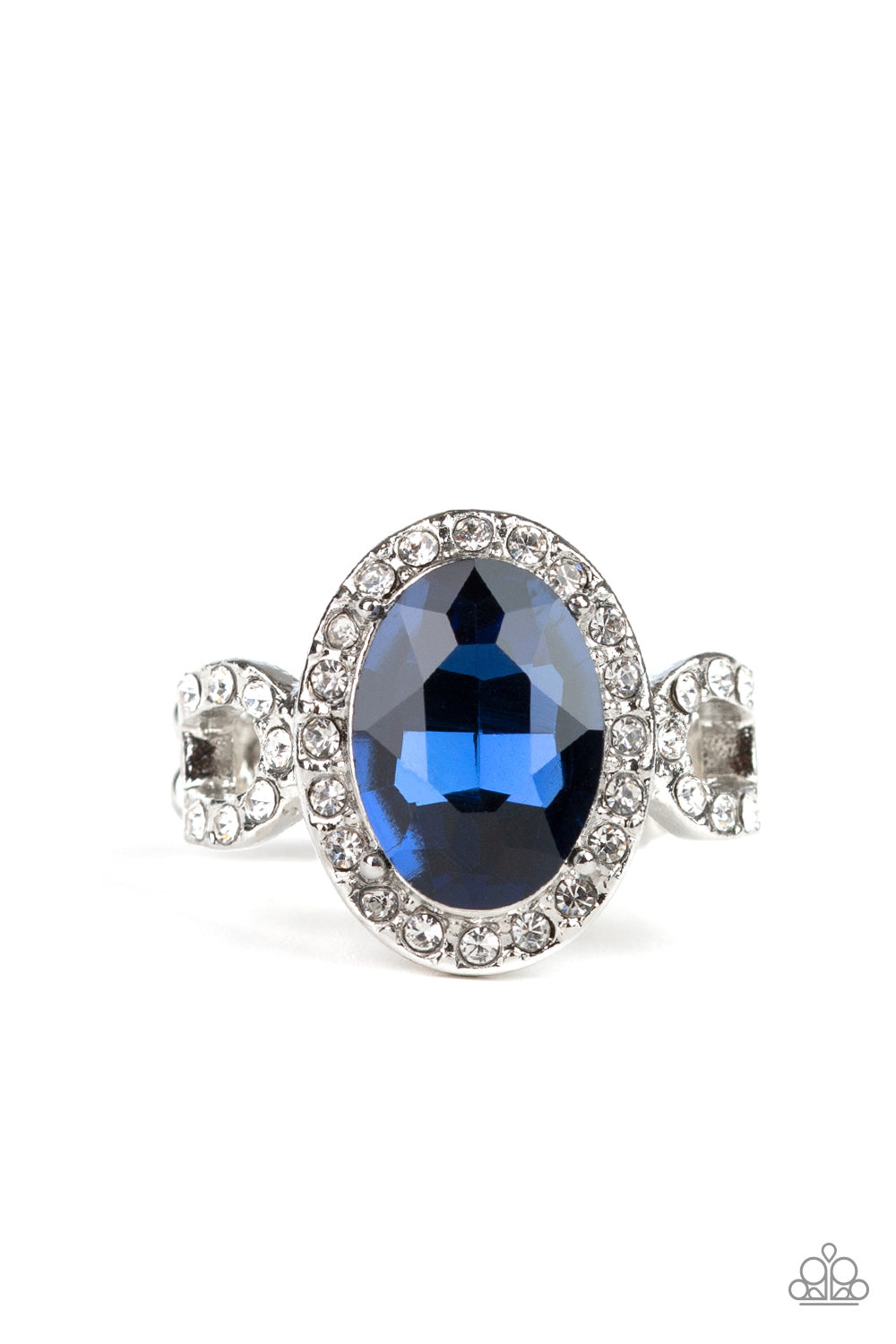 Magnificent Majesty - blue - Paparazzi ring