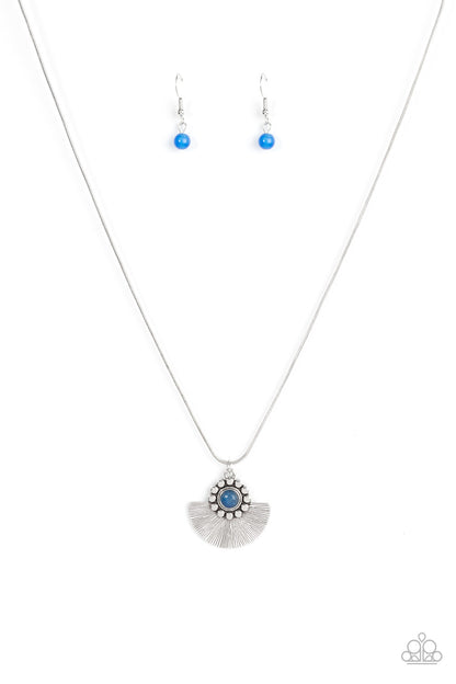 Magnificent Manifestation - blue - Paparazzi necklace