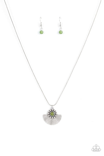 Magnificent Manifestation - green - Paparazzi necklace