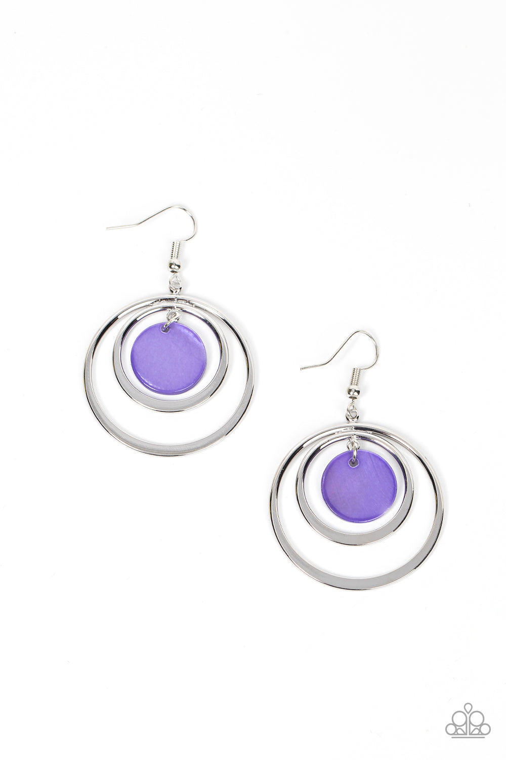 Mai Tai Tango - purple - Paparazzi earrings