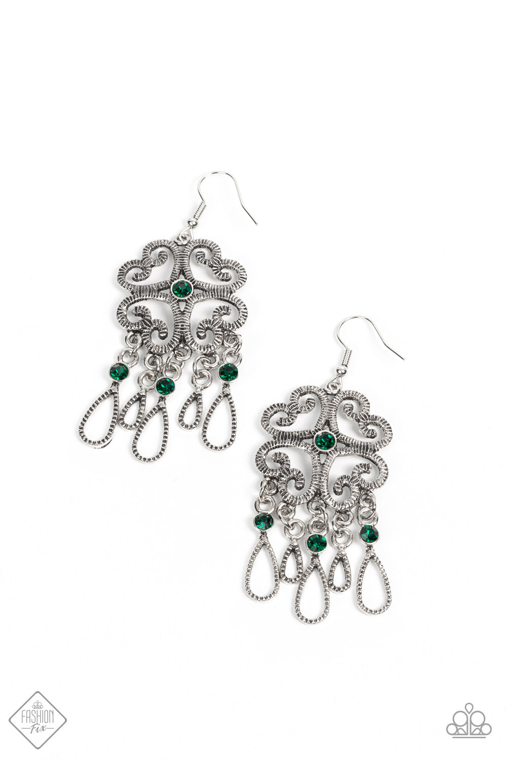 Majestic Makeover - green - Paparazzi earrings
