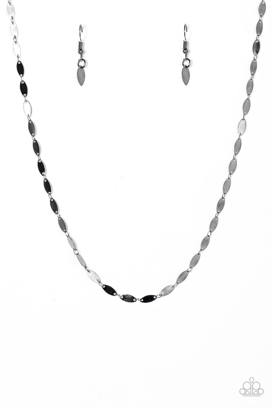 Make A FLASH - Black - Paparazzi necklace