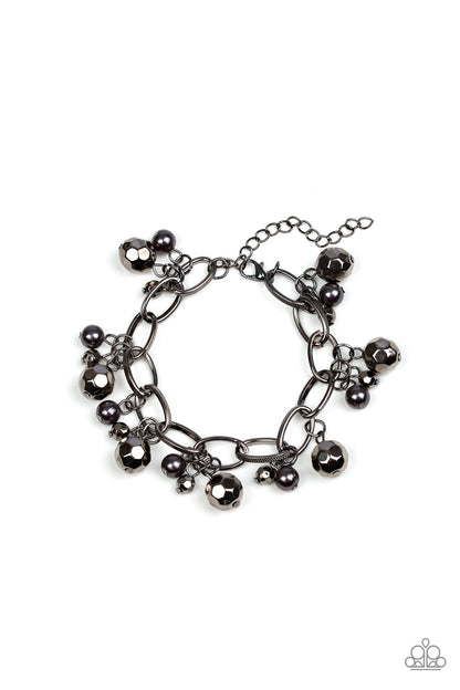 Make Do In Malibu - black - Paparazzi bracelet