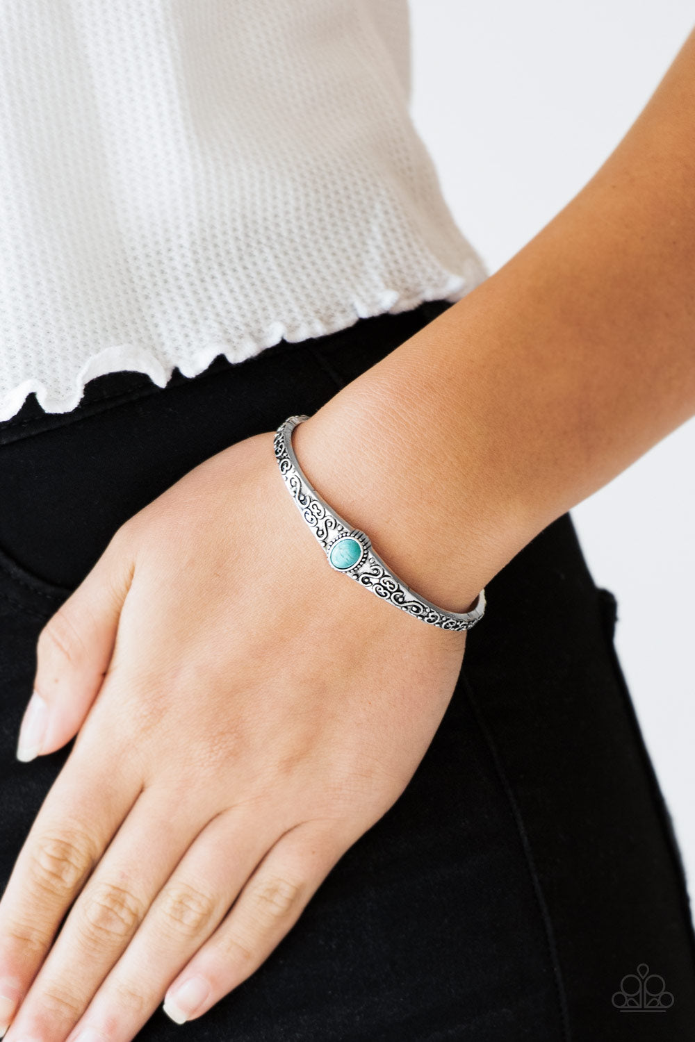 Make Your Own Path - blue - Paparazzi bracelet