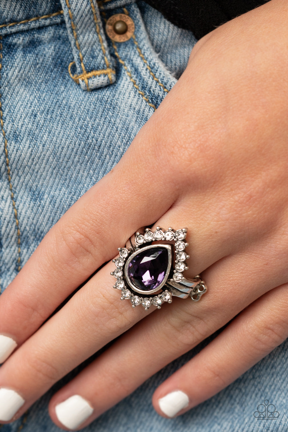 Make Your TRADEMARK - purple - Paparazzi ring