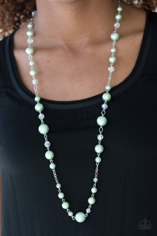 Make Your Own LUXE-green-Paparazzi necklace