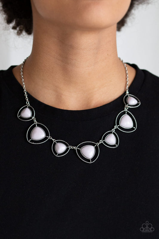 Make a Point - silver - Paparazzi necklace