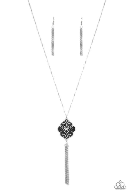 Malibu Mandala - black - Paparazzi necklace