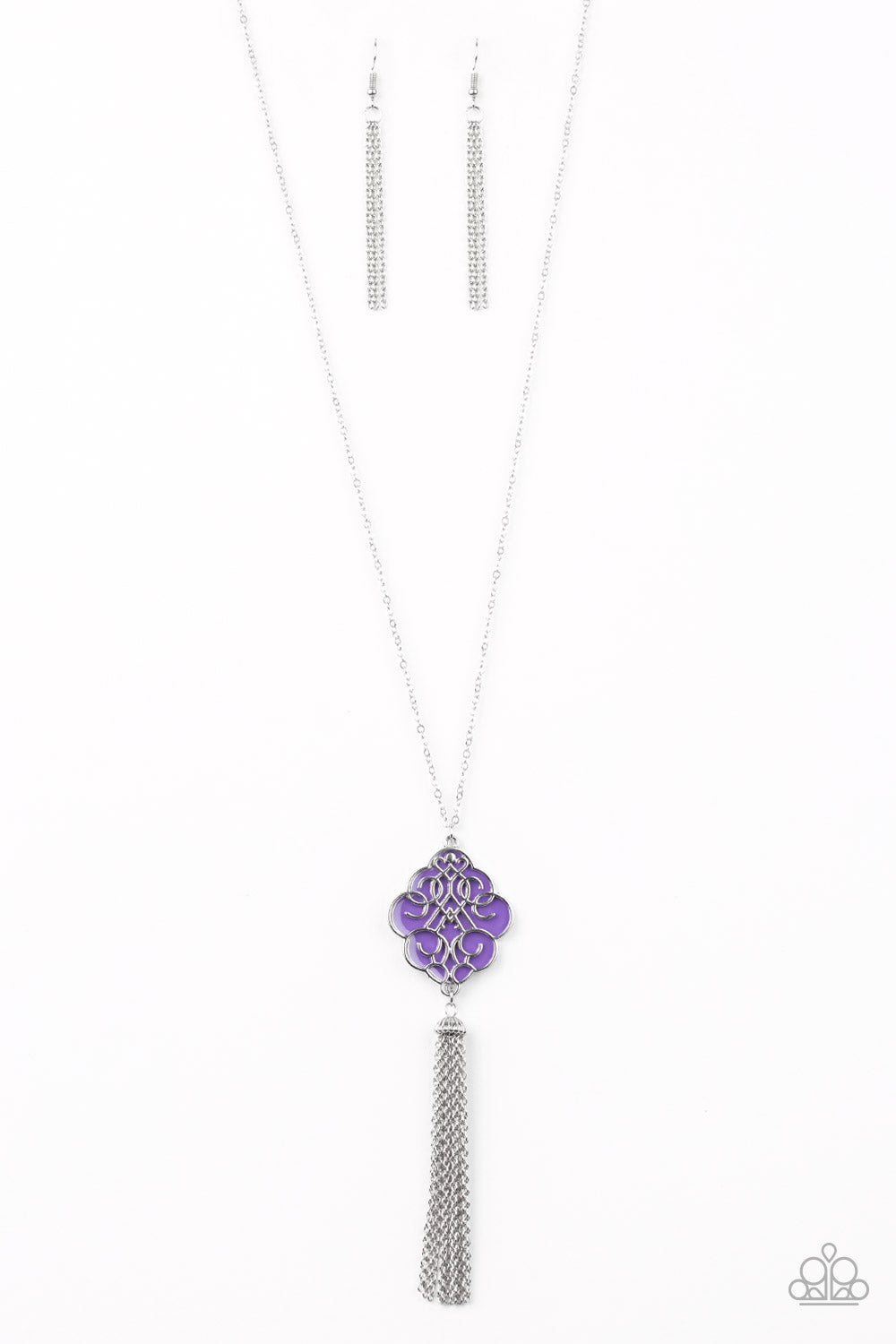 Malibu Mandala - purple - Paparazzi necklace
