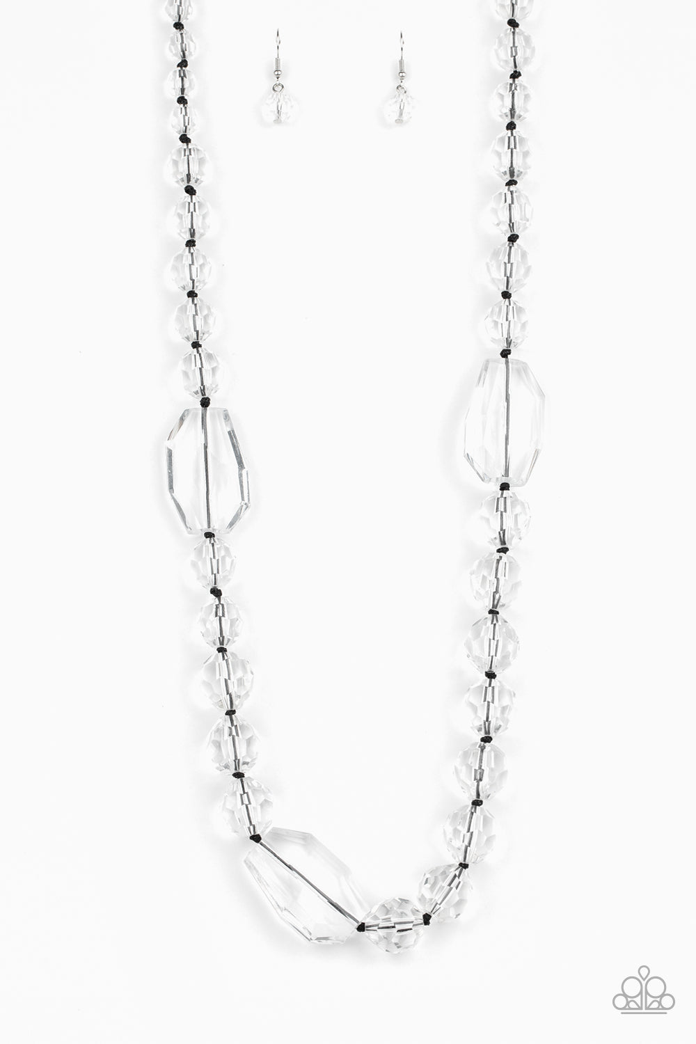 Malibu Masterpiece - white - Paparazzi necklace
