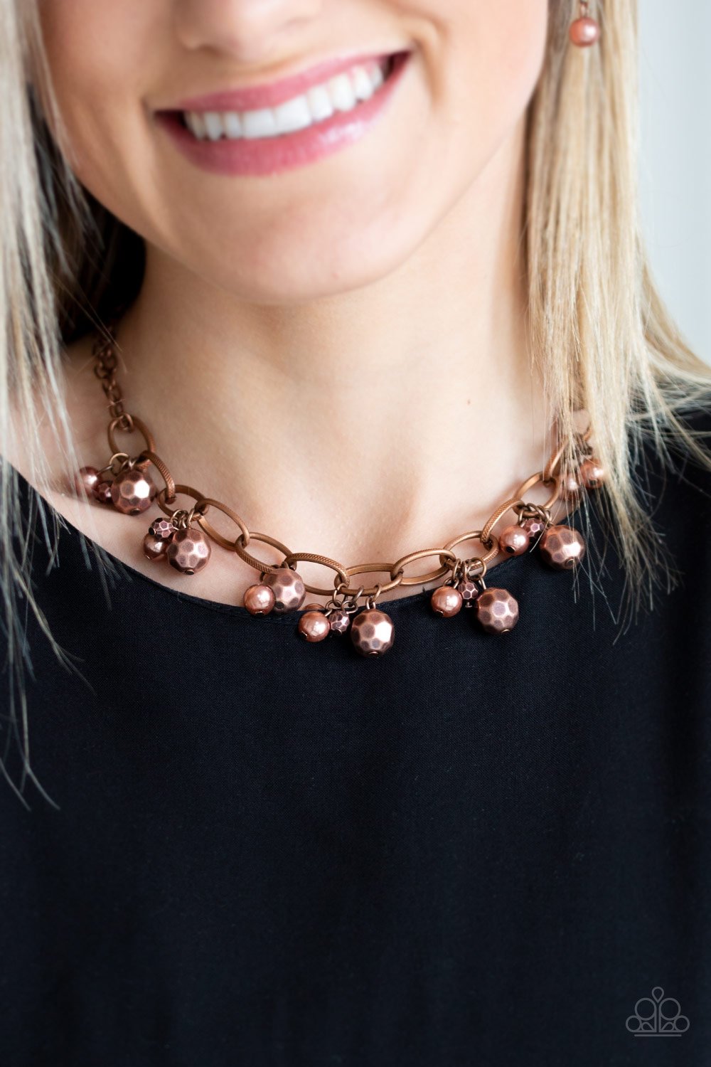 Malibu Movement-copper-Paparazzi necklace
