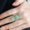 Malibu Mystic-green-Paparazzi ring
