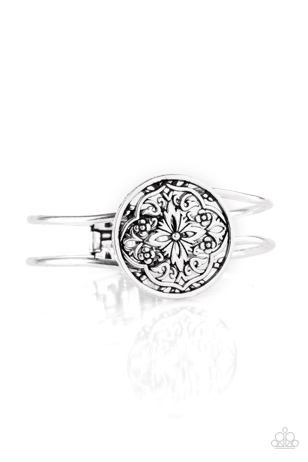 Mandala Majesty - silver - Paparazzi bracelet