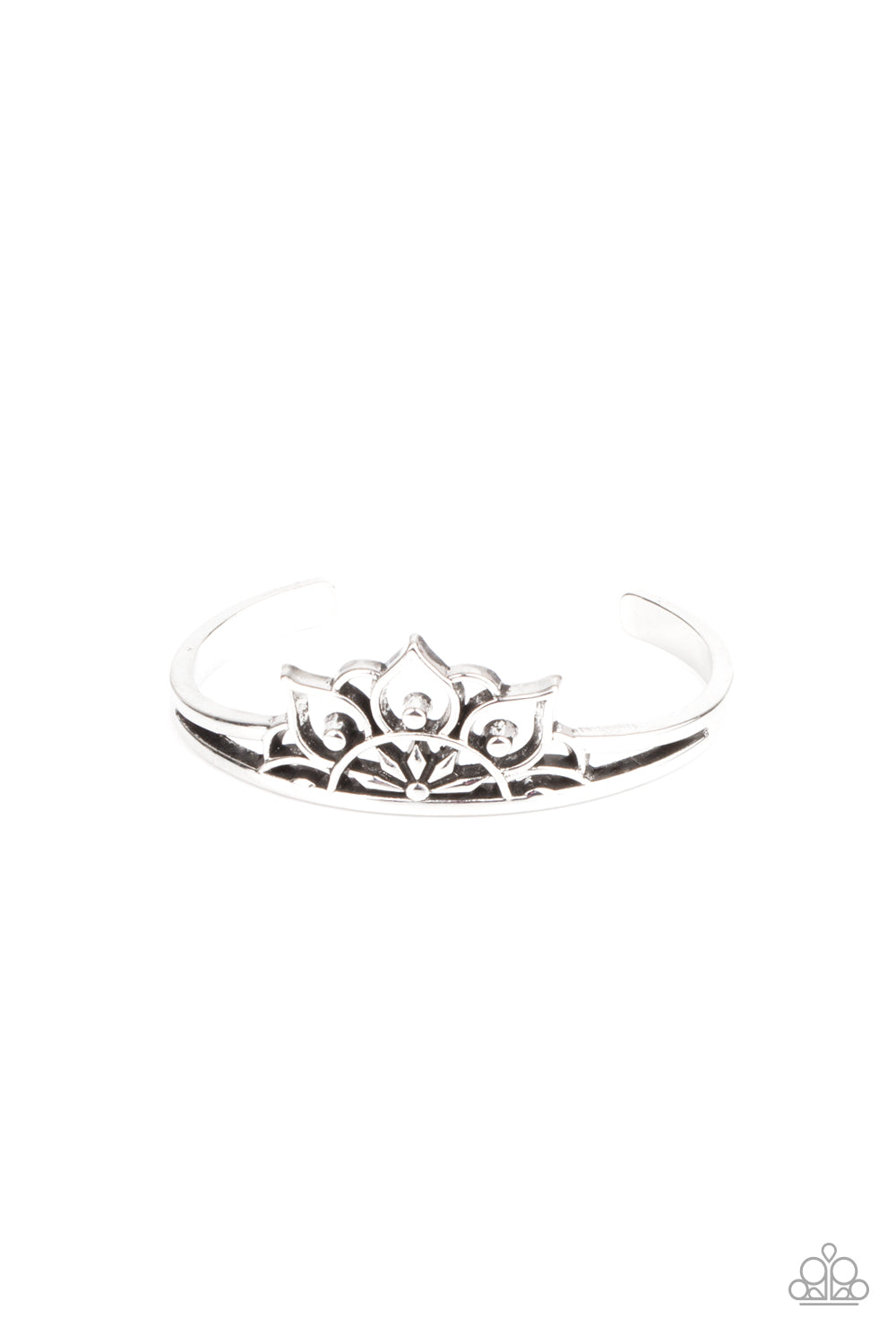 Mandala Mindfulness - silver - Paparazzi bracelet