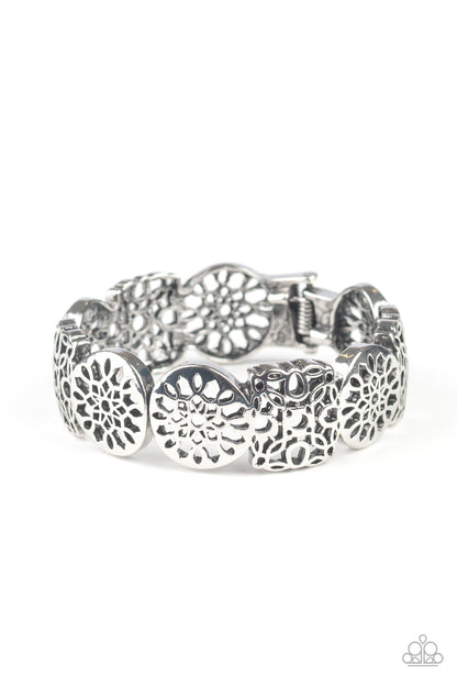 Mandala Mixer - silver - Paparazzi bracelet