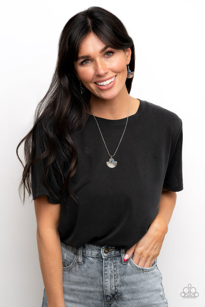 Manifesting Magic - blue - Paparazzi earrings