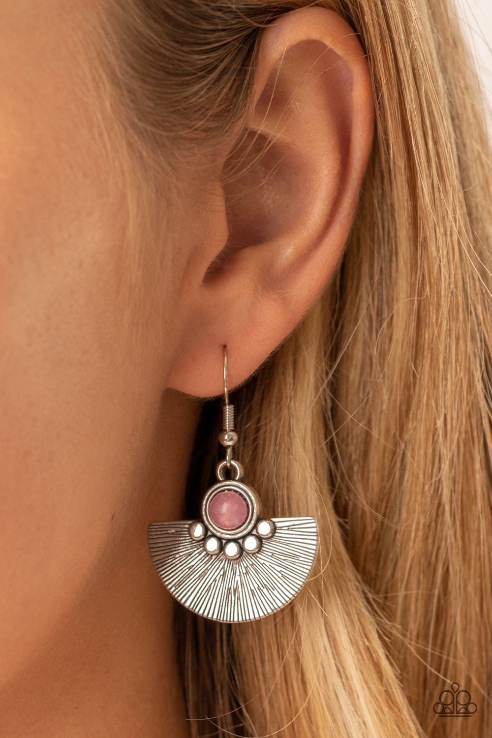 Manifesting Magic - pink - Paparazzi earrings