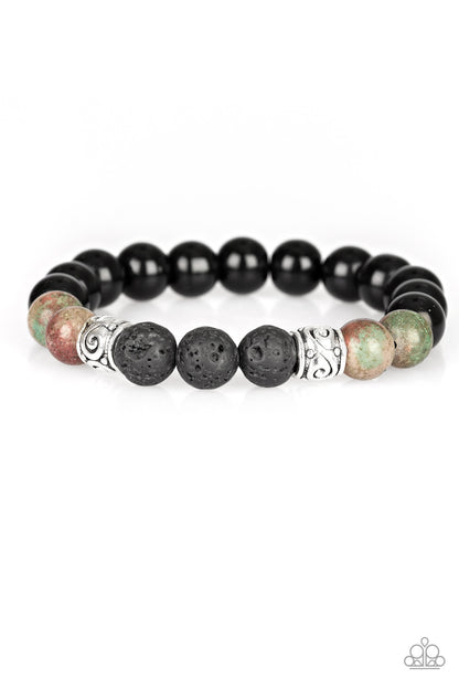 Mantra - multi - Paparazzi mens bracelet