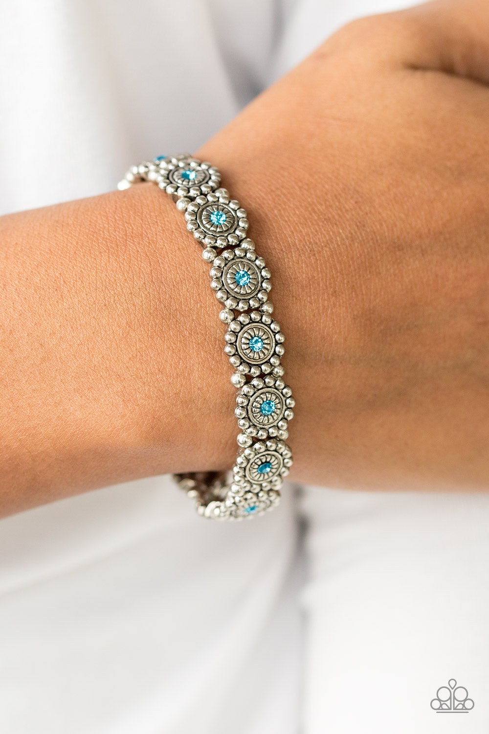 Marigold Mine - blue - Paparazzi bracelet