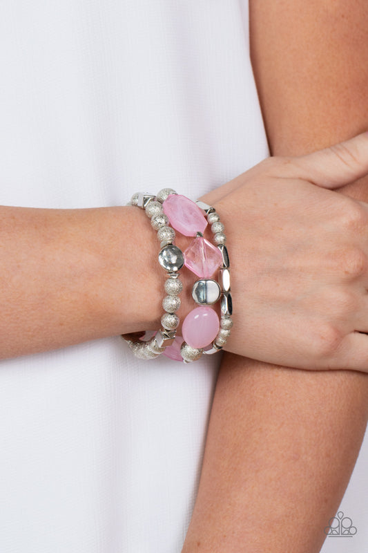 Marina Magic - pink - Paparazzi bracelet