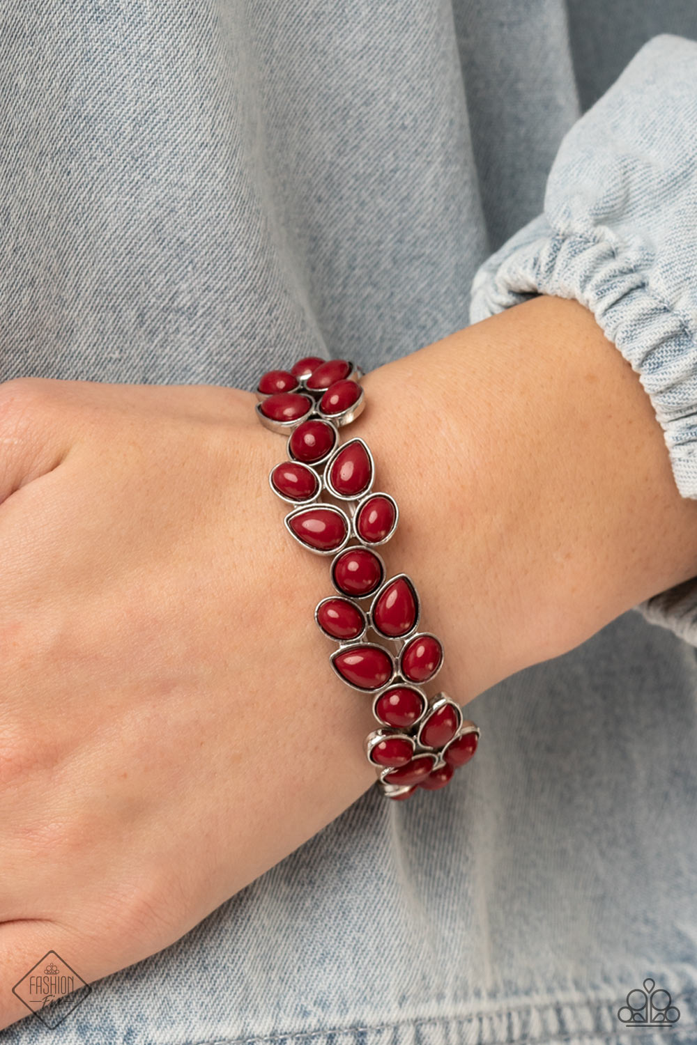 Marina Romance - red - Paparazzi bracelet