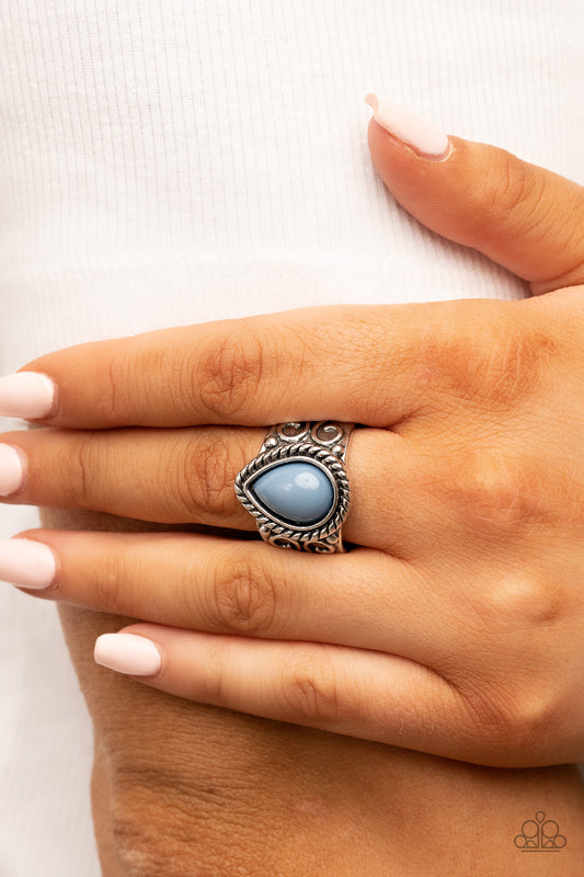 Maritime Mirage - blue - Paparazzi ring