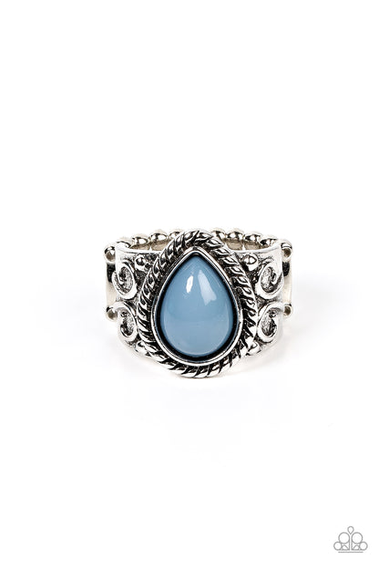 Maritime Mirage - blue - Paparazzi ring