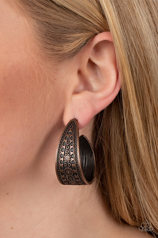 Marketplace Mixer - copper - Paparazzi earrings