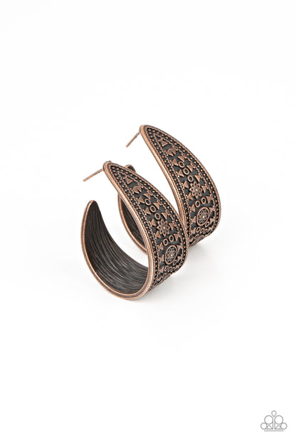 Marketplace Mixer - copper - Paparazzi earrings