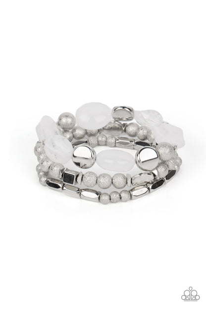 Marina Magic - white - Paparazzi bracelet