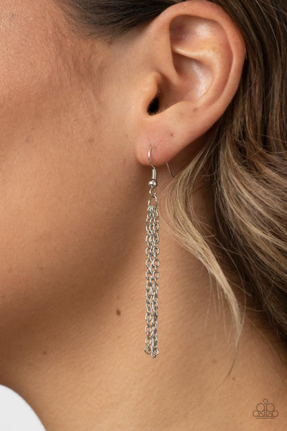 Marrakesh Mystery - silver - Paparazzi necklace