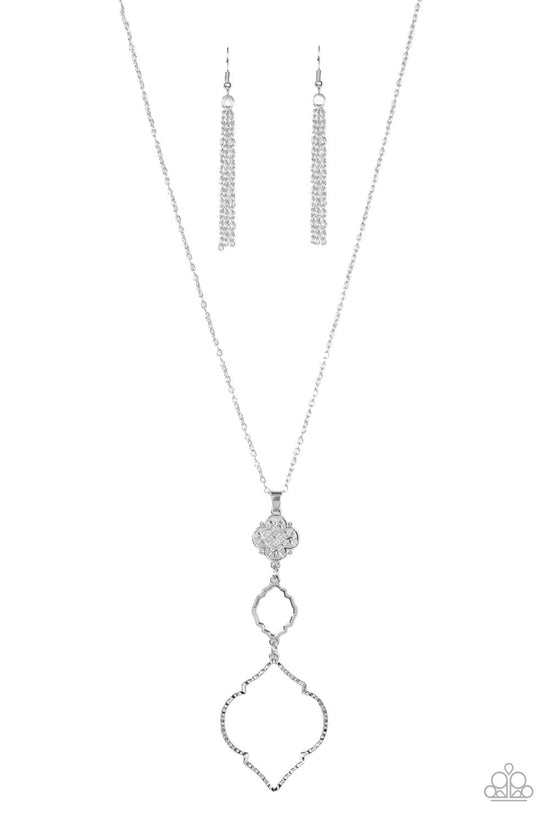 Marrakesh Mystery - silver - Paparazzi necklace – JewelryBlingThing