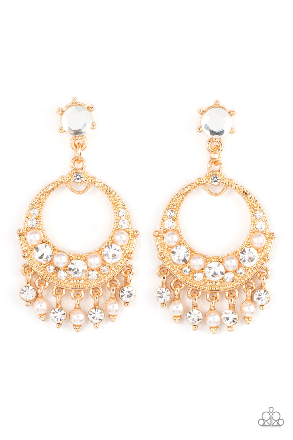 Marrakesh Request - gold - Paparazzi earrings