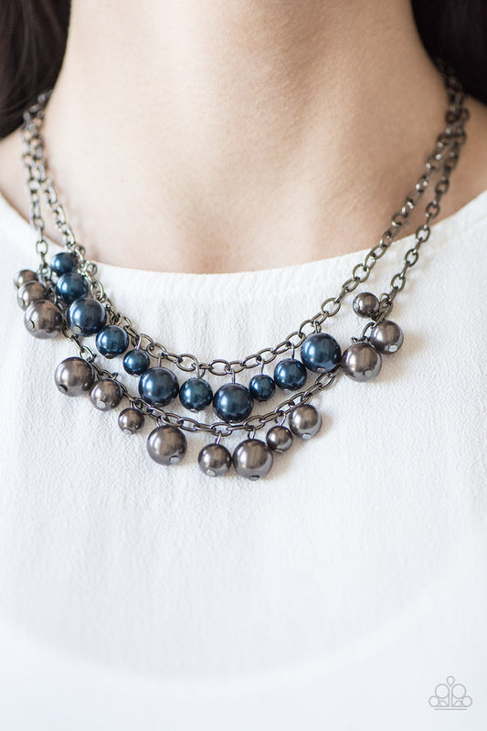 Marvelous Masquerade - blue - Paparazzi necklace