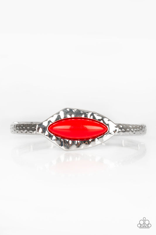 Mason Minimalism-red-Paparazzi bracelet