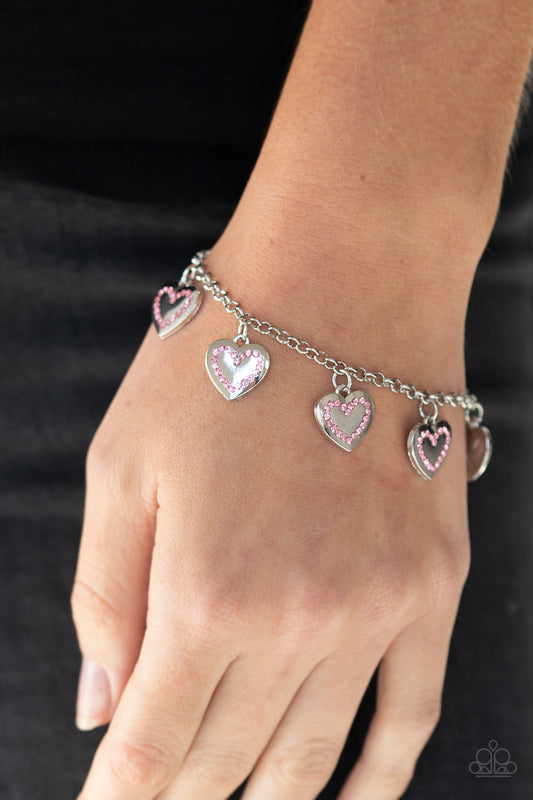 Matchmaker, Matchmaker - pink - Paparazzi bracelet