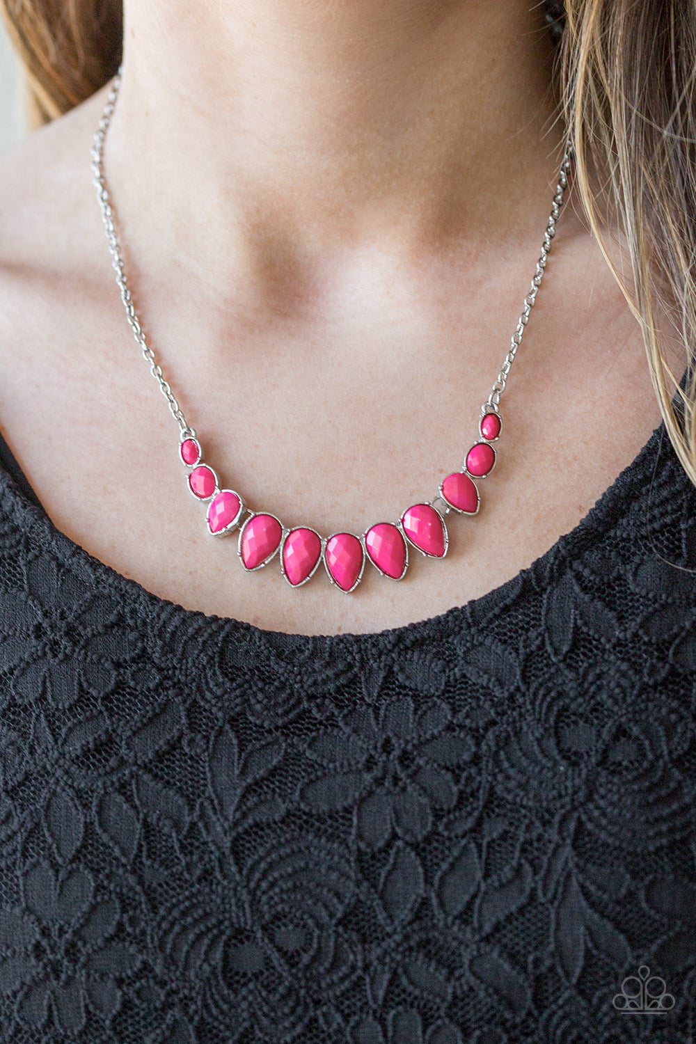 Maui Majesty - pink - Paparazzi necklace