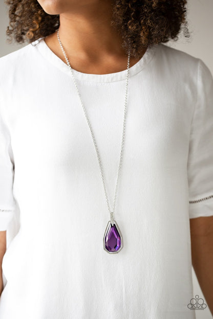 Maven Magic - purple - Paparazzi necklace