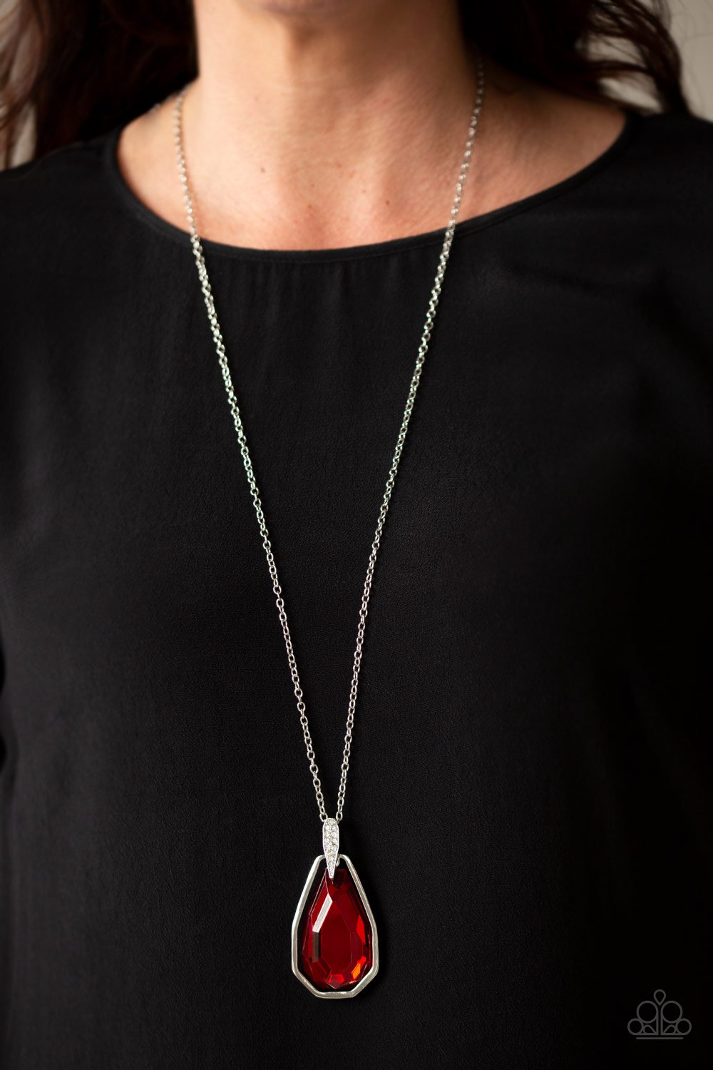 Maven Magic-red-Paparazzi necklace