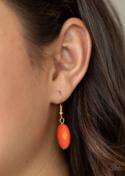 Max Volume - orange - Paparazzi necklace