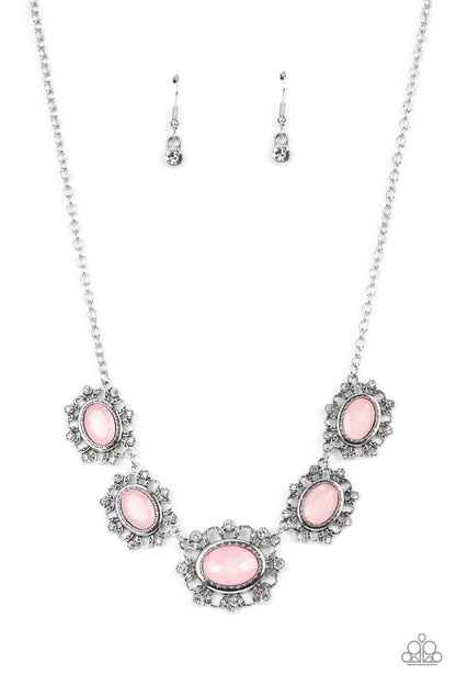 Meadow Wedding - pink - Paparazzi necklace