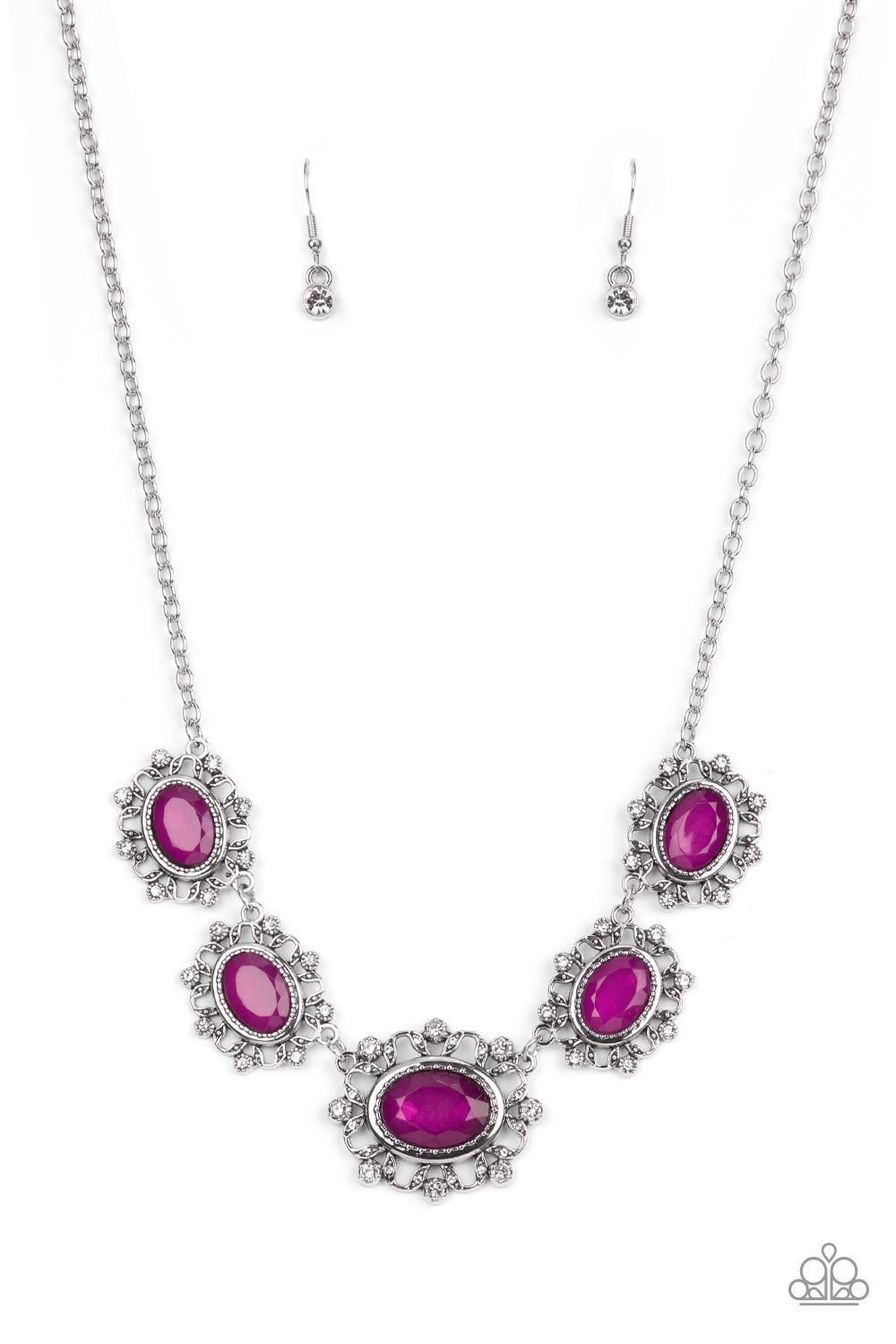 Meadow Wedding - purple - Paparazzi necklace